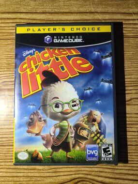 Chicken Little Nintendo Gamecube Game (CIB)
